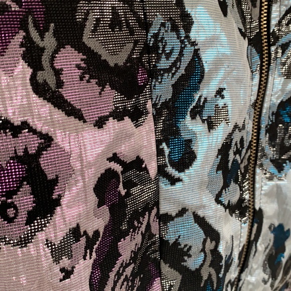 Metallic/Shimmer Tank/Crop Top Pink/Blue AU 10 - Picture 7 of 9